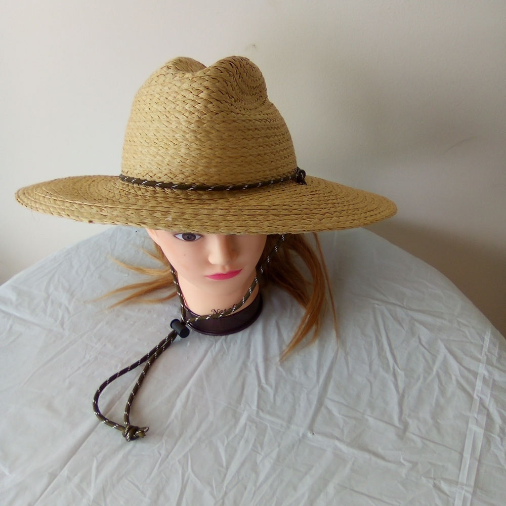 Goodfellow & Co Tan Straw Hat for Women SIZE L/XL - Picture 4 of 9